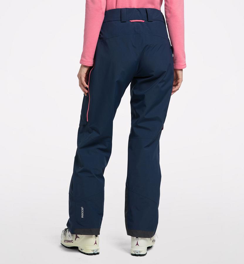 Haglöfs Womens Elation GTX Ski Pants Dark Blue New Zealand 61985XFPE